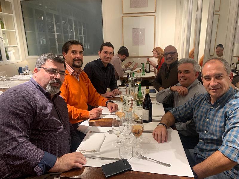 foto1.JPG - Sopar de divendres 22 de Novembre de 2019 al restaurant Blanc, de l’hotel Ciutat de Girona.