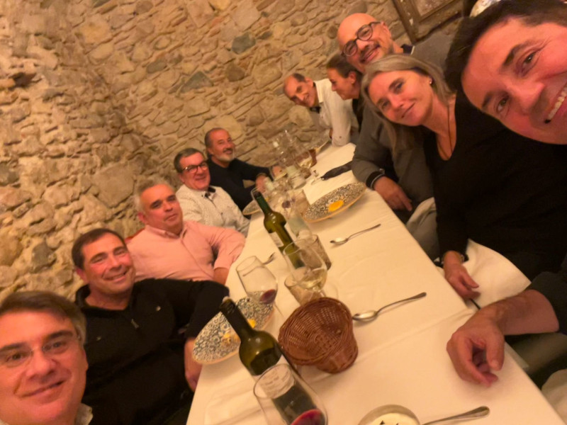Sopar de divendres 25 de novembre de 2022 al restaurant la Miranda.