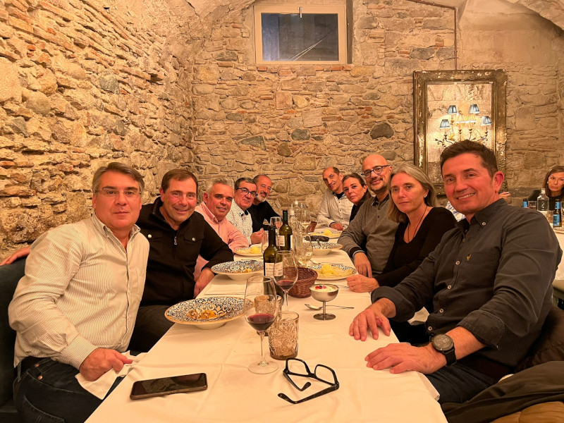 Sopar de divendres 25 de novembre de 2022 al restaurant la Miranda.