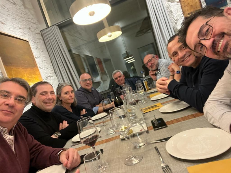 Sopar de divendres 24 de novembre de 2023 al restaurant La Fonda d'El Foment.