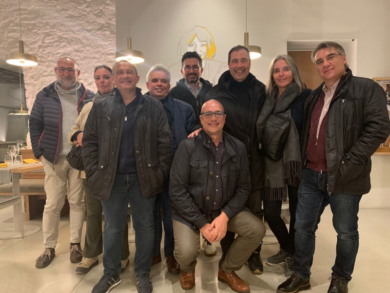 Sopar de divendres 24 de novembre de 2023 al restaurant La Fonda d'El Foment.